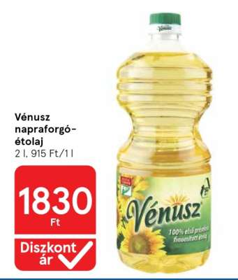 VÉNUSZ Napraforgó-étolaj