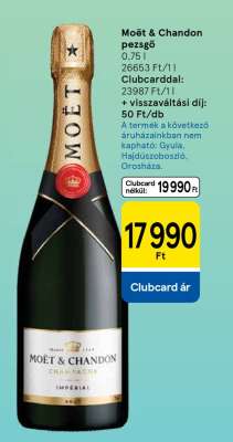 Moët & Chandon pezsgő