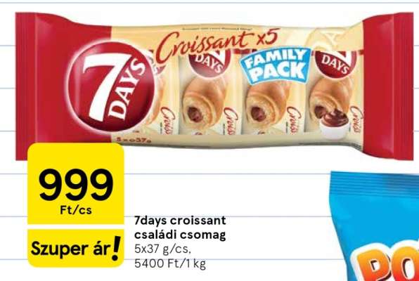 7days Croissant családi csomag