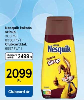 Nesquik kakaós szirup