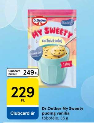 Dr.Oetker My Sweety puding vanília