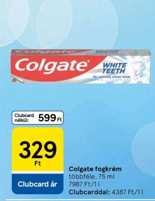 Colgate fogkrém