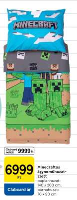 Minecraftos ágyneműhuzat-szett