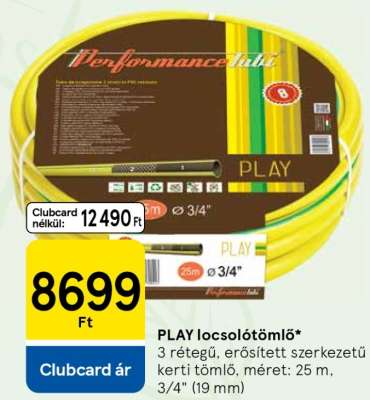 Play locsolótömlő