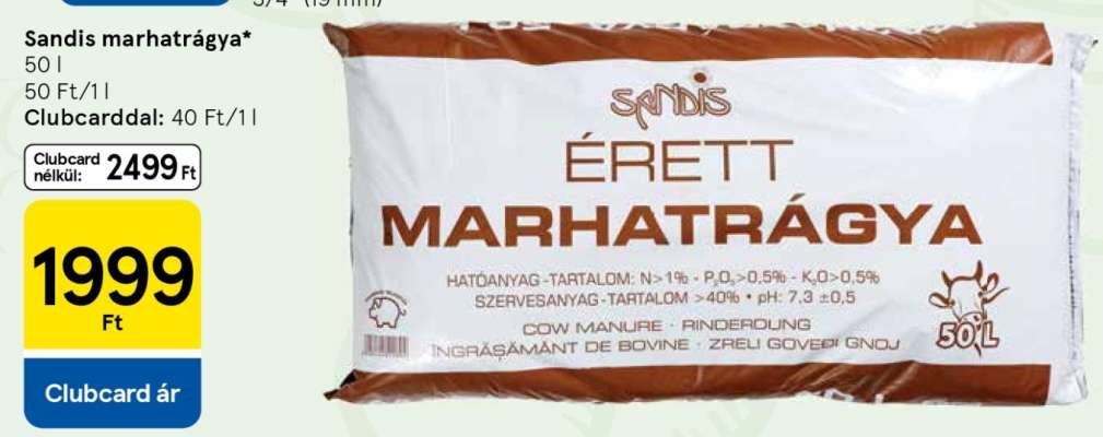 Sandis marhatrágya