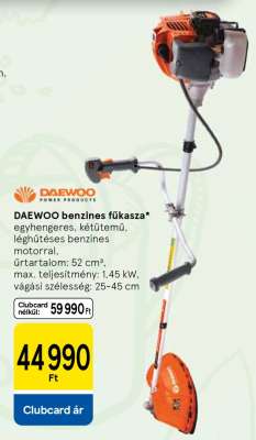 Daewoo benzines fűkasza