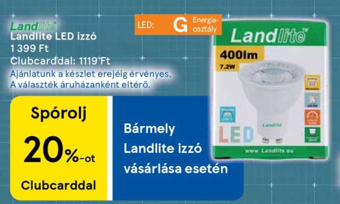 Landlite LED-izzó