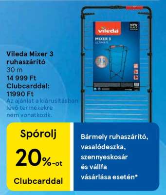 Vileda Mixer 3 ruhaszárító