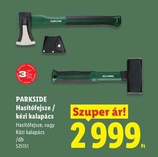 PARKSIDE Hasítófejsze / kézi kalapács