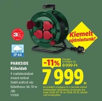 PARKSIDE Kábeldob