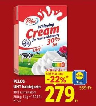 Pilos UHT habtejszín