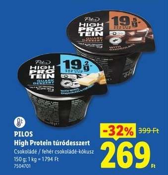PILOS High Protein túródesszert