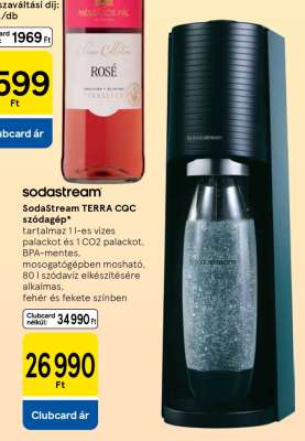 SodaStream TERRA CQC szódagép