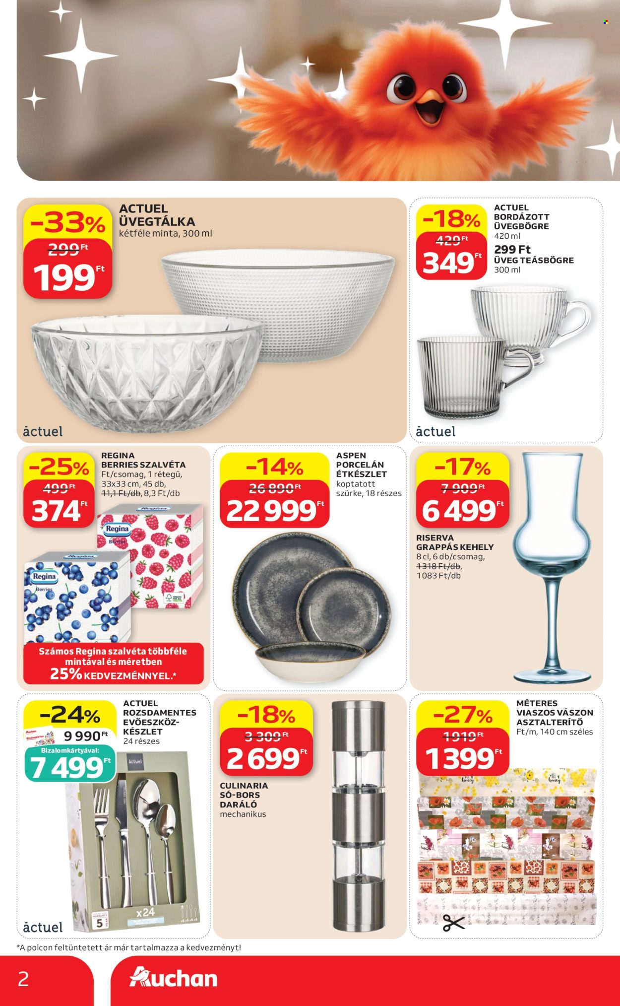 Auchan akciós újság érvényes:  - 2026.08.21 - 2026.08.26. 2. oldal Oldal 2
