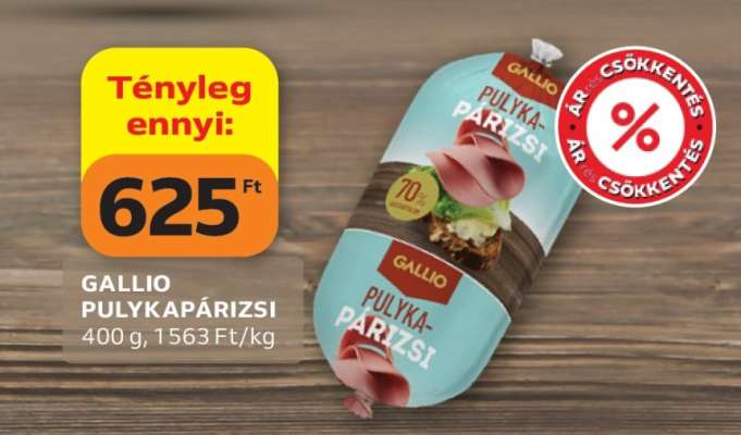 GALLIO PULYKAPÁRIZSI