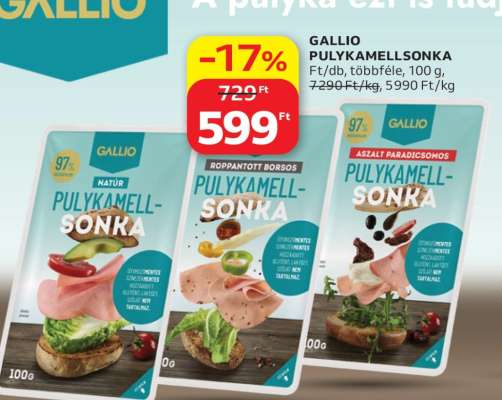 GALLIO Pulykamellsonka