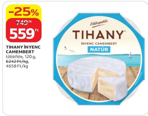 Tihany Ínyenc Camembert