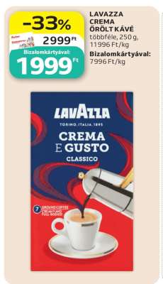 Lavazza Crema őrölt kávé