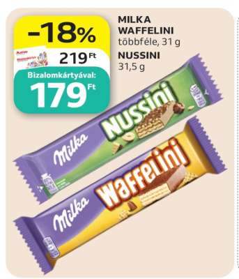 MILKA Waffelini