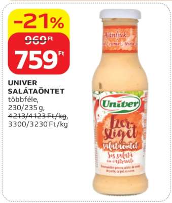 UNIVER SALÁTAÖNTET
