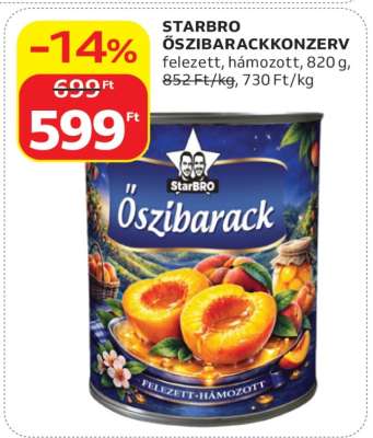 STARBRO ŐSZIBARACKKONZERV