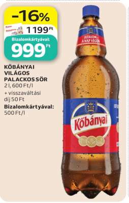 Kőbányai Világos Palackos Sör