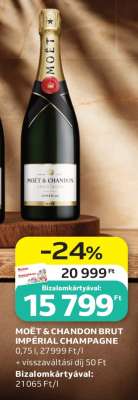 MOËT & CHANDON BRUT IMPÉRIAL CHAMPAGNE