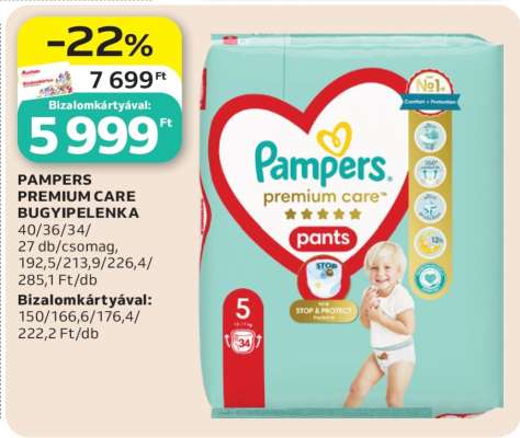 Pampers Premium Care bugyipelenka