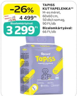 TAPISS KUTYAPELENKA