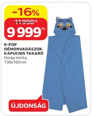 K-POP DÉMONVADÁSZOK KAPUCNIS TAKARÓ