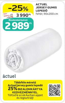 ACTUEL JERSEY GUMIS LEPEDŐ