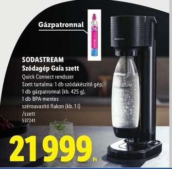 SODASTREAM Szódagép Gaia szett