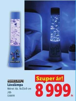 Minecraft Lávalámpa