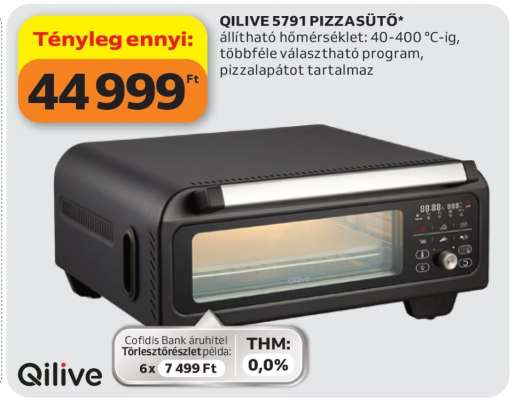 QILIVE 5791 PIZZASÜTŐ