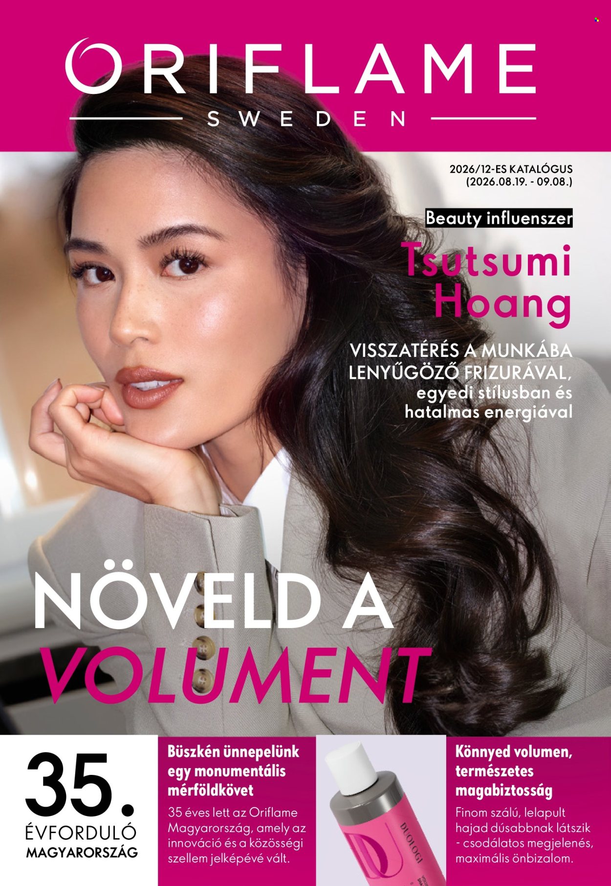Oriflame akciós újság érvényes:  - 2026.08.19 - 2026.09.08. 1. oldal Oldal 1