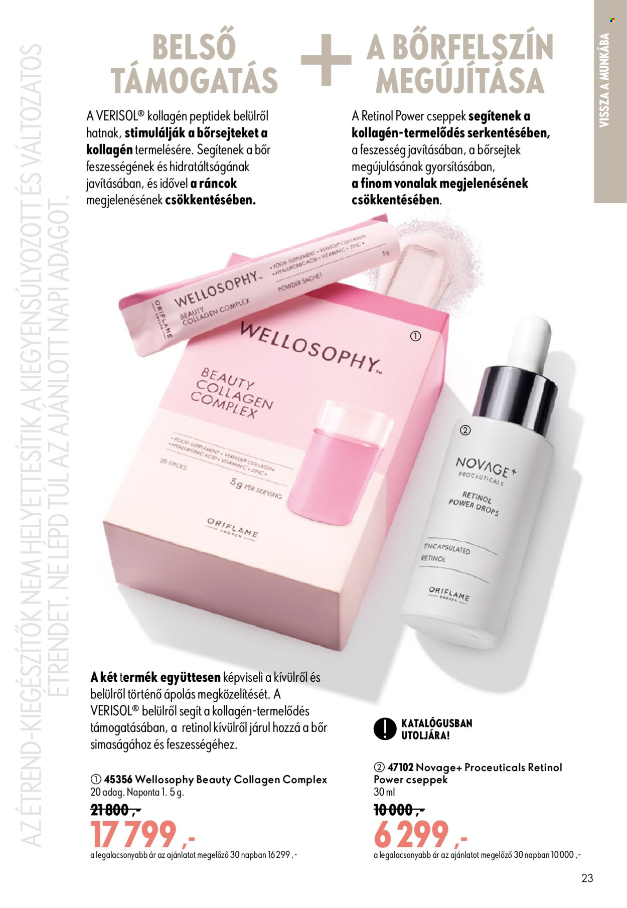 Oriflame akciós újság érvényes:  - 2026.08.19 - 2026.09.08. 23. oldal Oldal 23