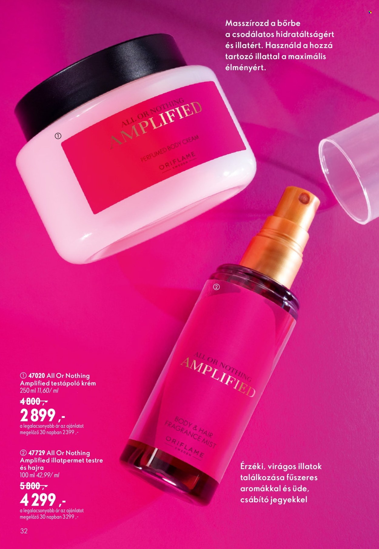 Oriflame akciós újság érvényes:  - 2026.08.19 - 2026.09.08. 32. oldal Oldal 32