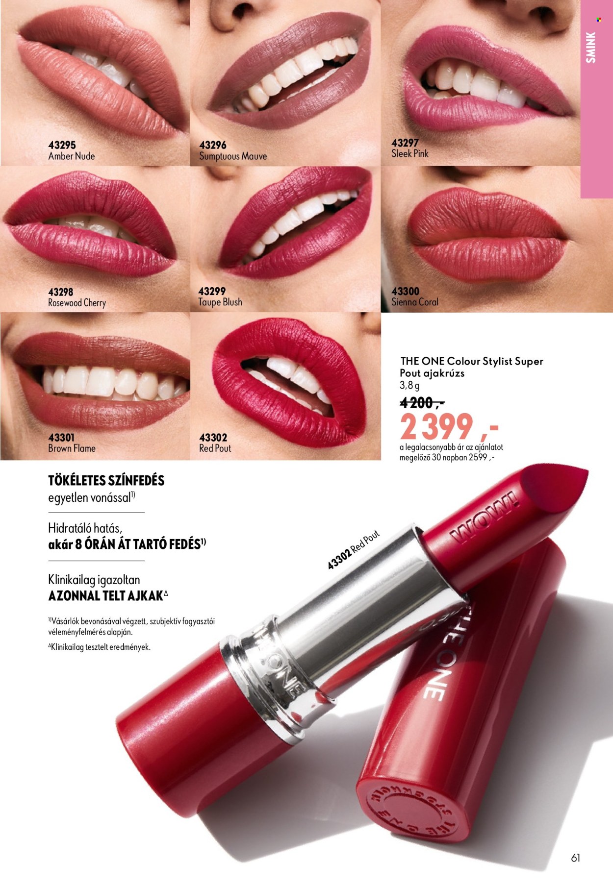 Oriflame akciós újság érvényes:  - 2026.08.19 - 2026.09.08. 61. oldal Oldal 61