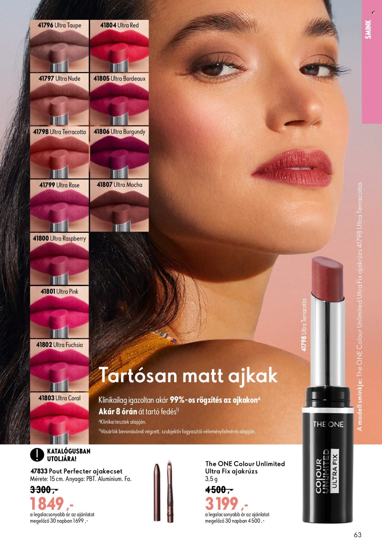 Oriflame akciós újság érvényes:  - 2026.08.19 - 2026.09.08. 63. oldal Oldal 63
