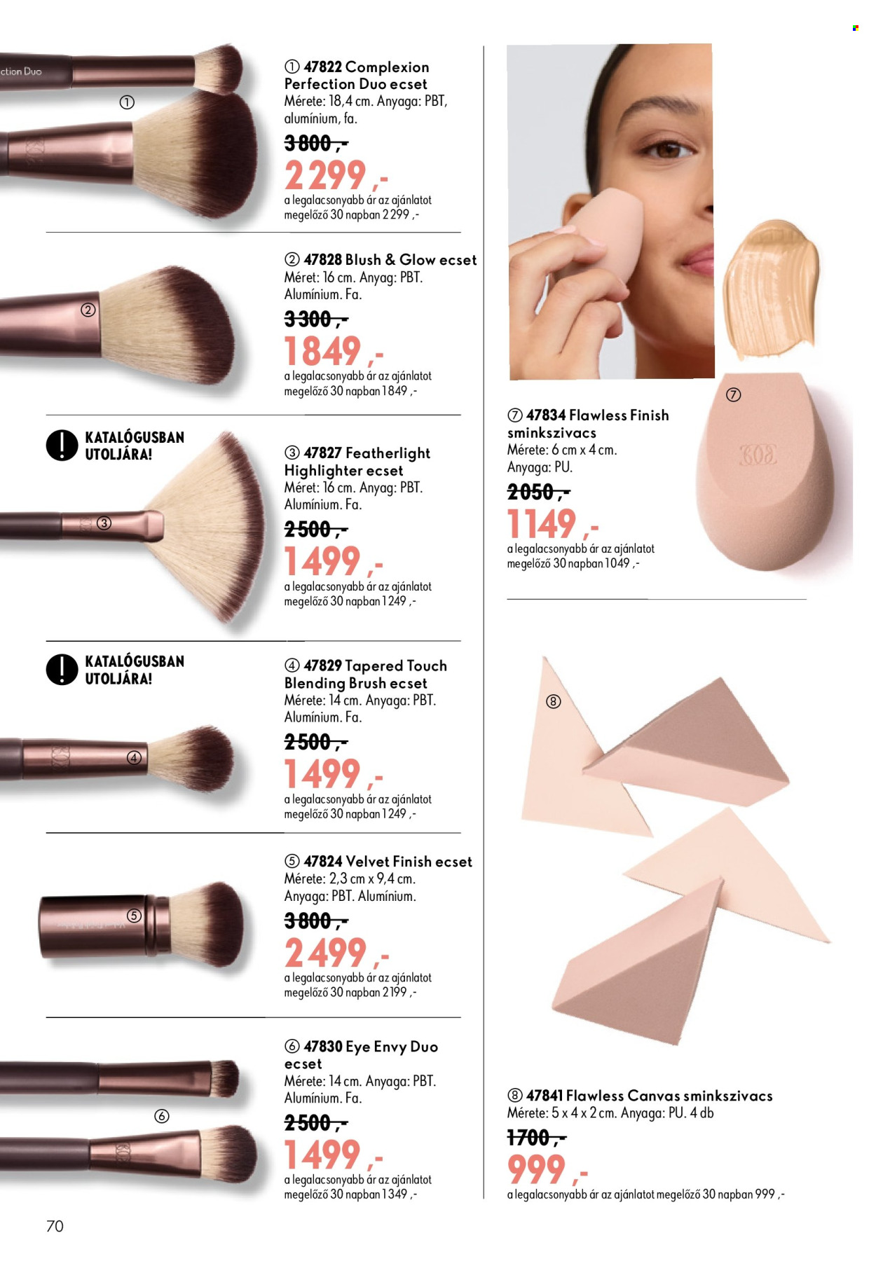 Oriflame akciós újság érvényes:  - 2026.08.19 - 2026.09.08. 70. oldal Oldal 70