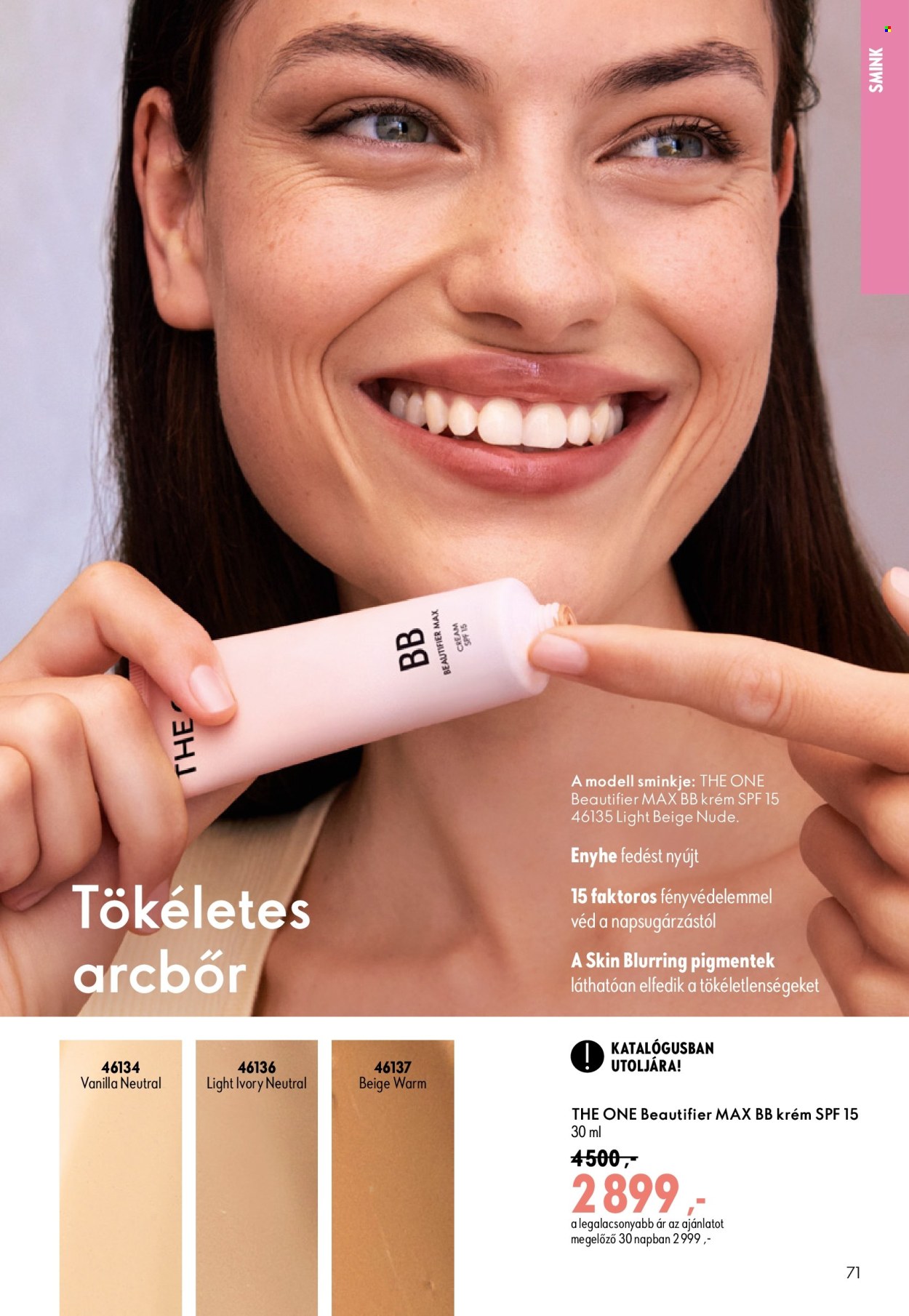 Oriflame akciós újság érvényes:  - 2026.08.19 - 2026.09.08. 71. oldal Oldal 71