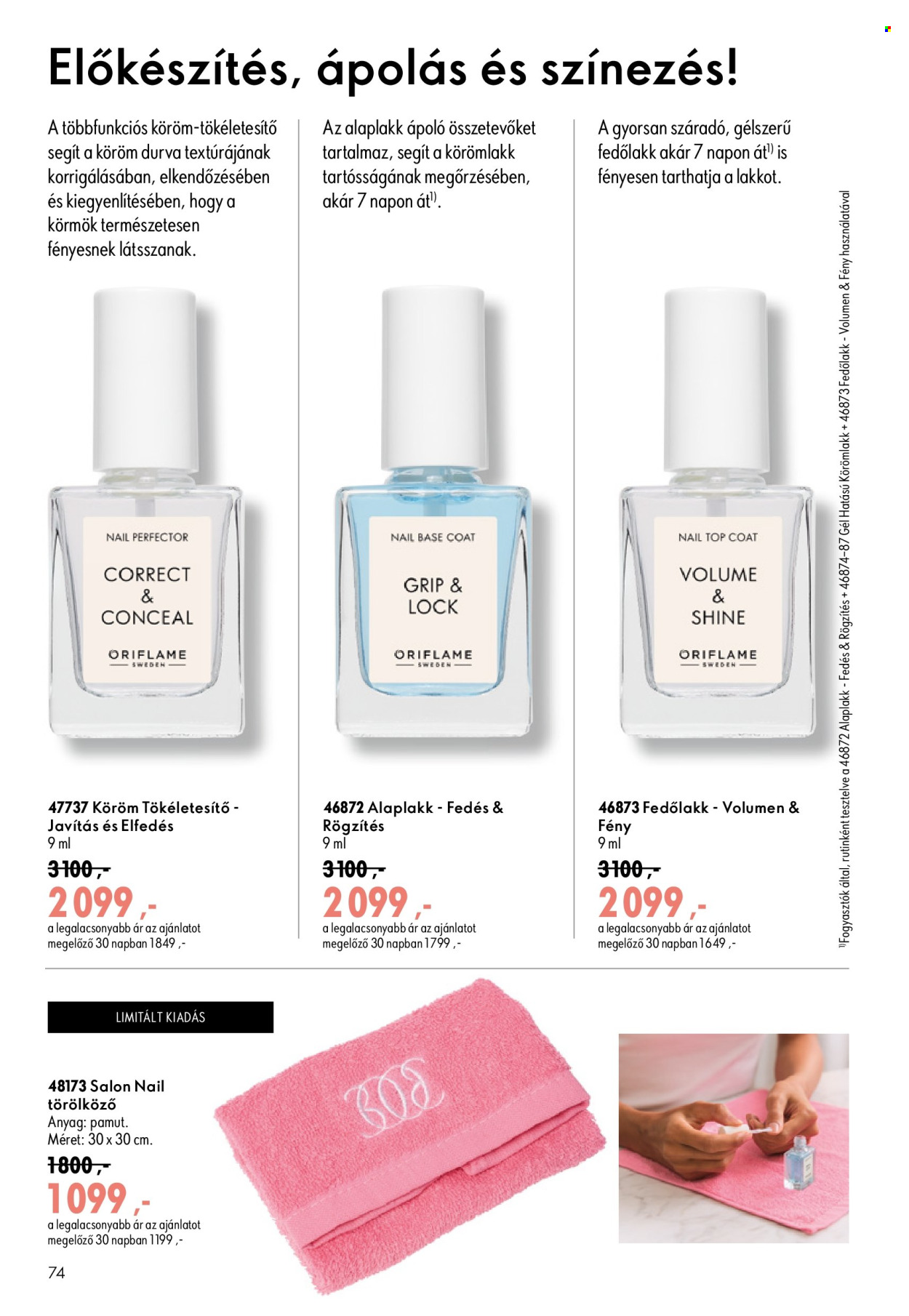 Oriflame akciós újság érvényes:  - 2026.08.19 - 2026.09.08. 74. oldal Oldal 74
