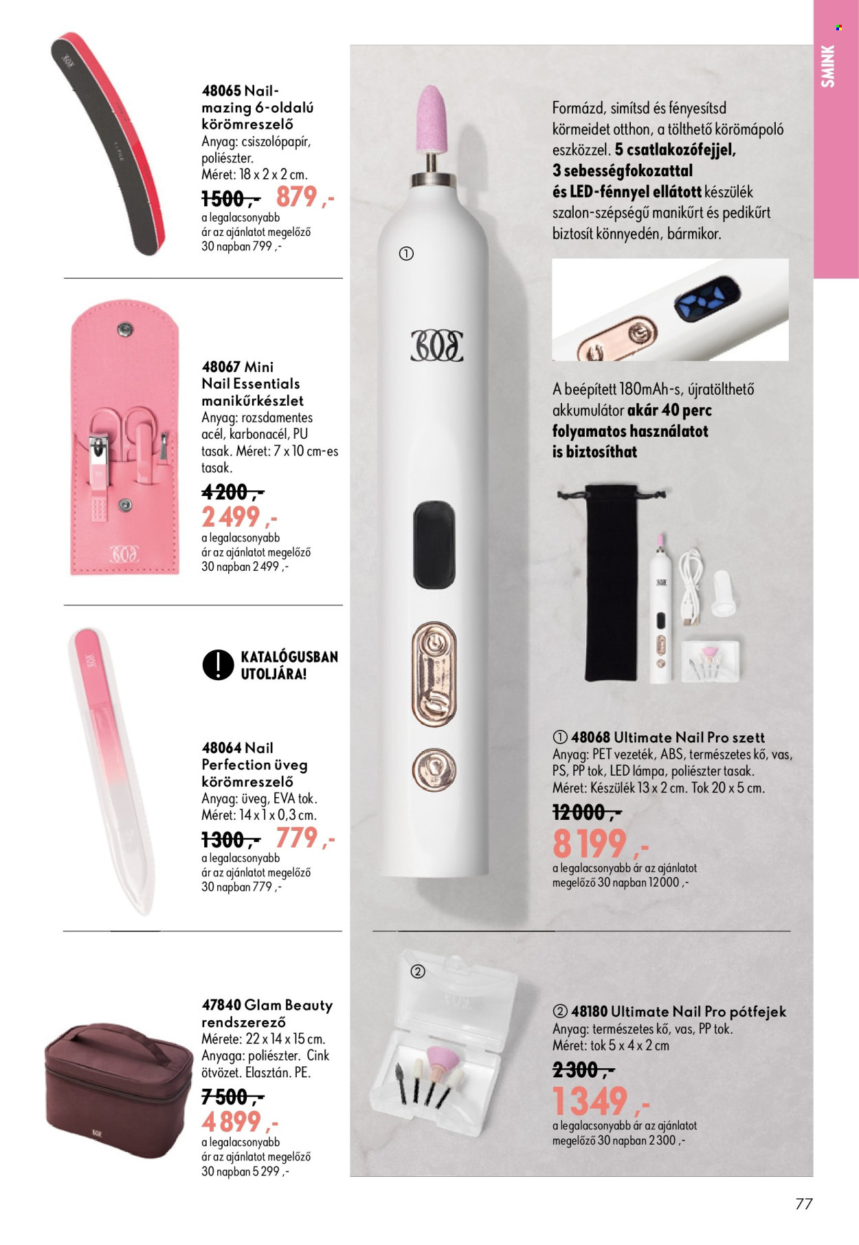 Oriflame akciós újság érvényes:  - 2026.08.19 - 2026.09.08. 77. oldal Oldal 77
