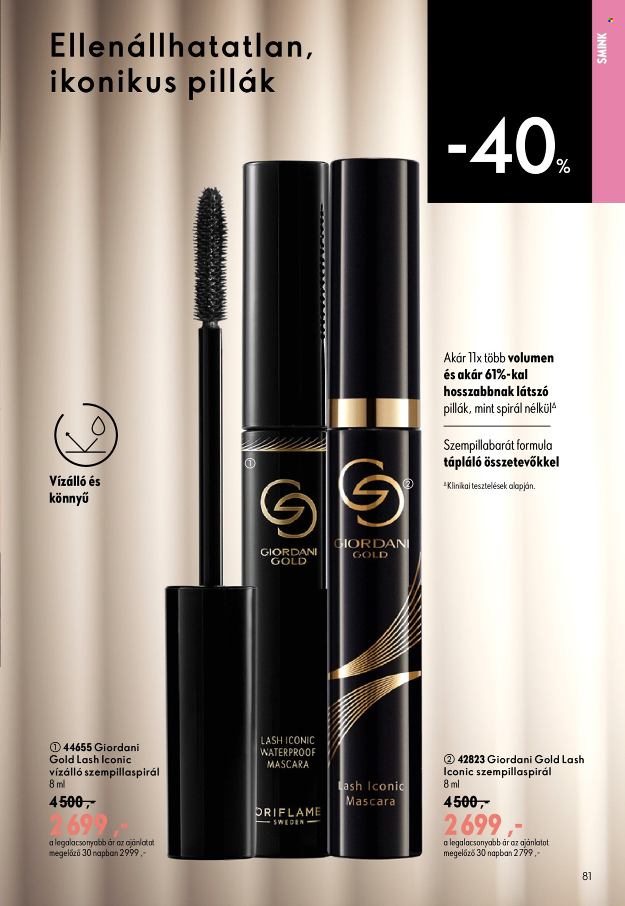 Oriflame akciós újság érvényes:  - 2026.08.19 - 2026.09.08. 81. oldal Oldal 81