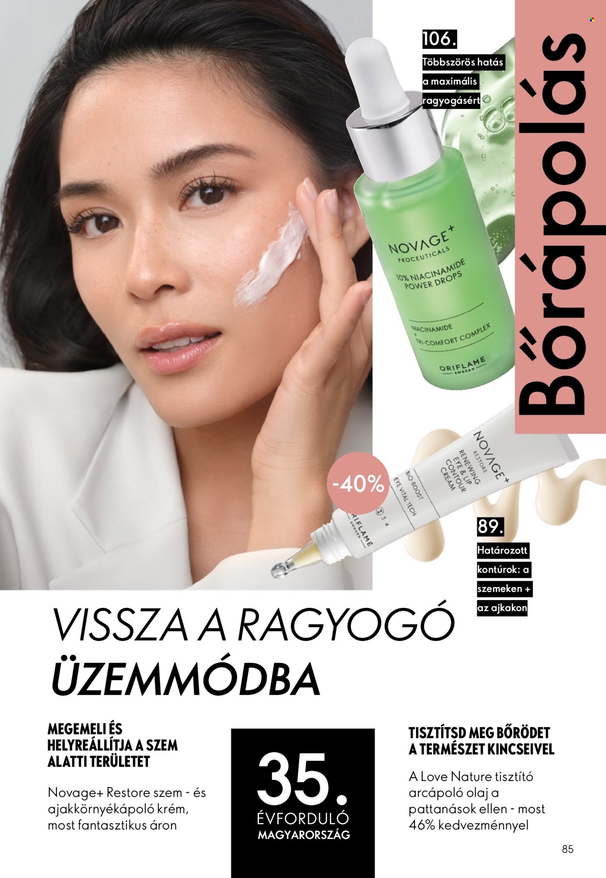 Oriflame akciós újság érvényes:  - 2026.08.19 - 2026.09.08. 85. oldal Oldal 85