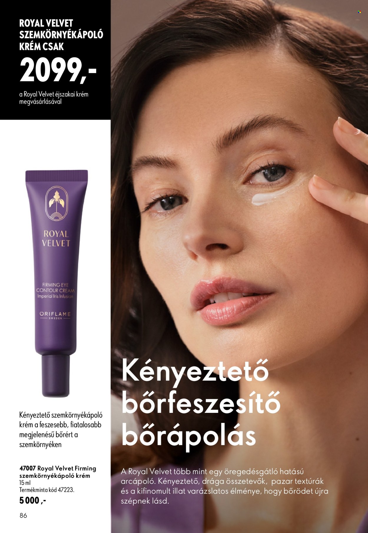Oriflame akciós újság érvényes:  - 2026.08.19 - 2026.09.08. 86. oldal Oldal 86