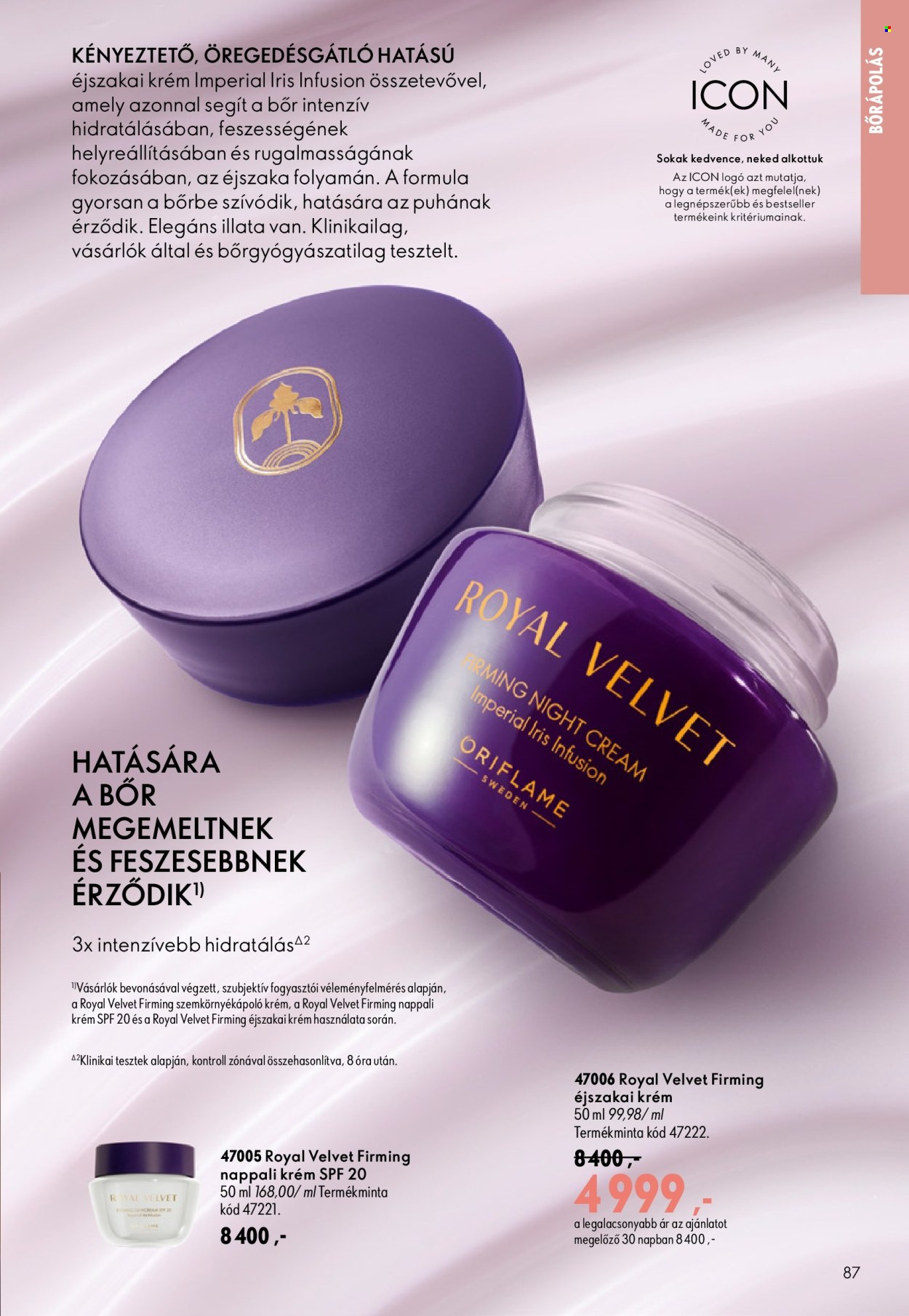 Oriflame akciós újság érvényes:  - 2026.08.19 - 2026.09.08. 87. oldal Oldal 87