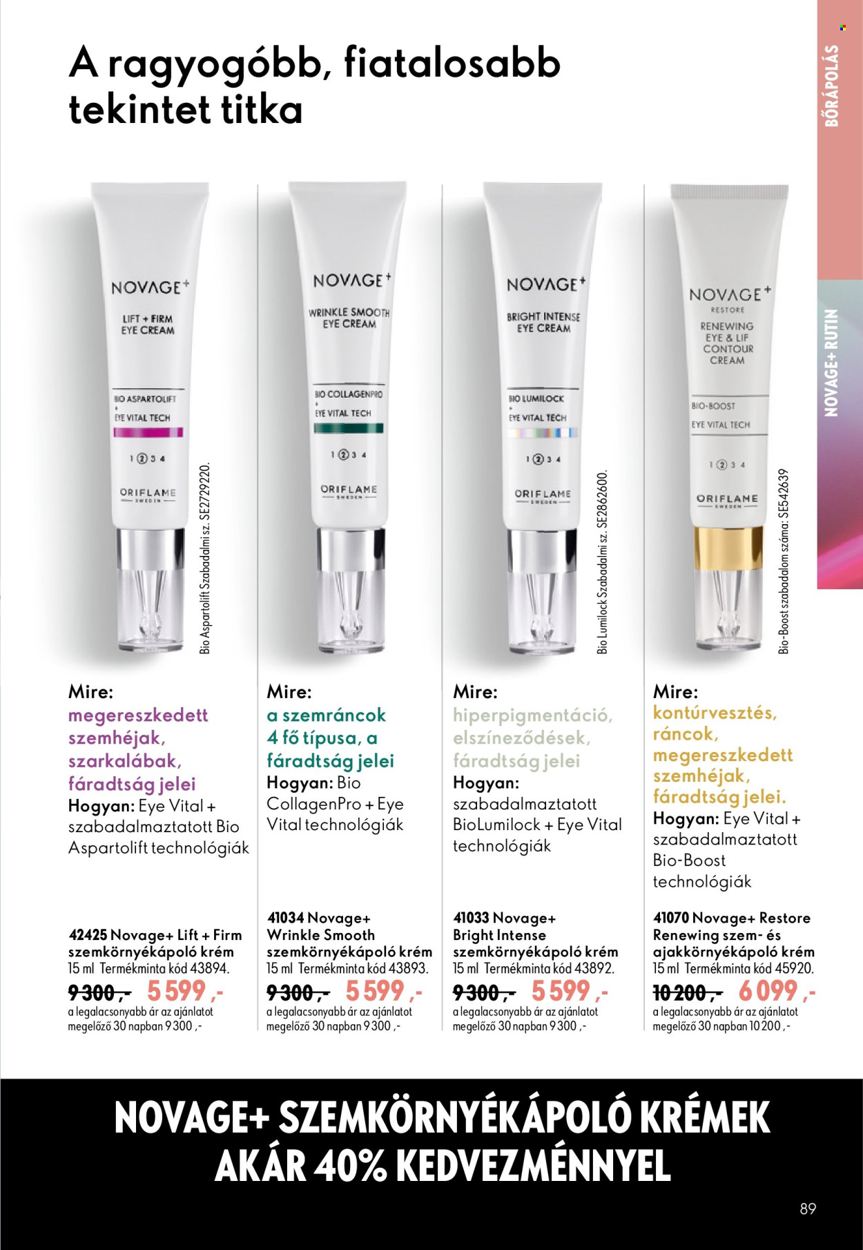 Oriflame akciós újság érvényes:  - 2026.08.19 - 2026.09.08. 89. oldal Oldal 89