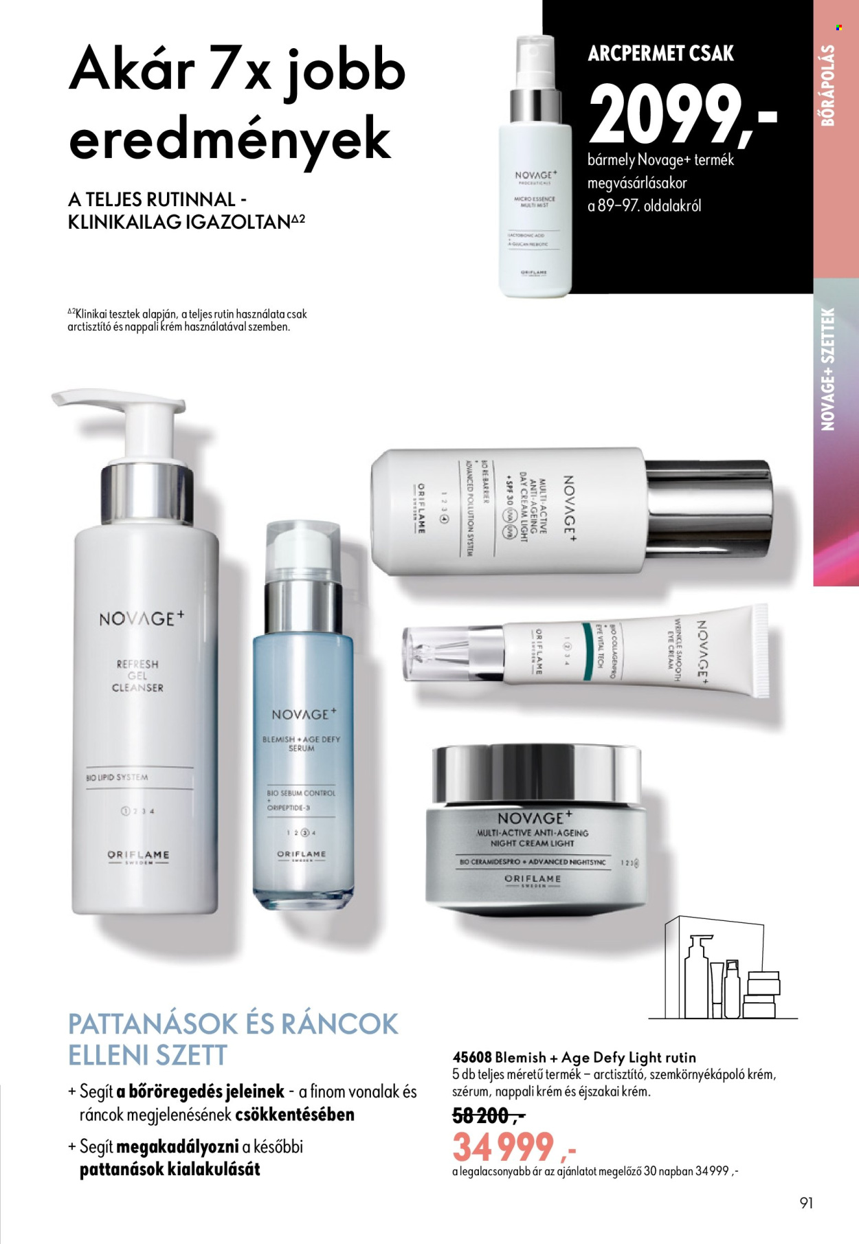 Oriflame akciós újság érvényes:  - 2026.08.19 - 2026.09.08. 91. oldal Oldal 91