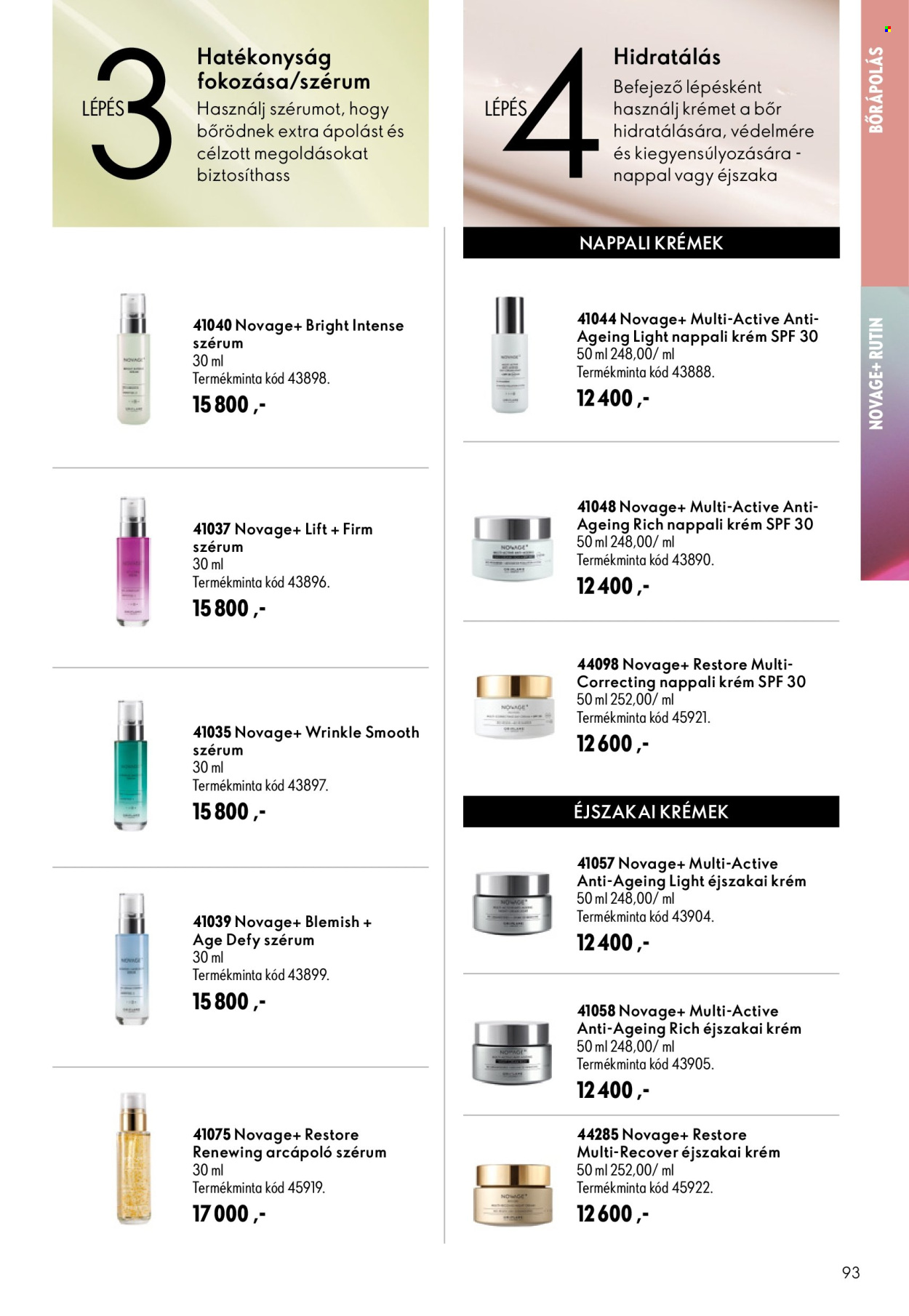 Oriflame akciós újság érvényes:  - 2026.08.19 - 2026.09.08. 93. oldal Oldal 93